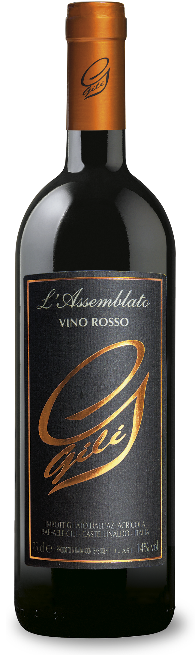 Vino Rosso l'Assemblato | Raffaele Gili Vini - Azienda